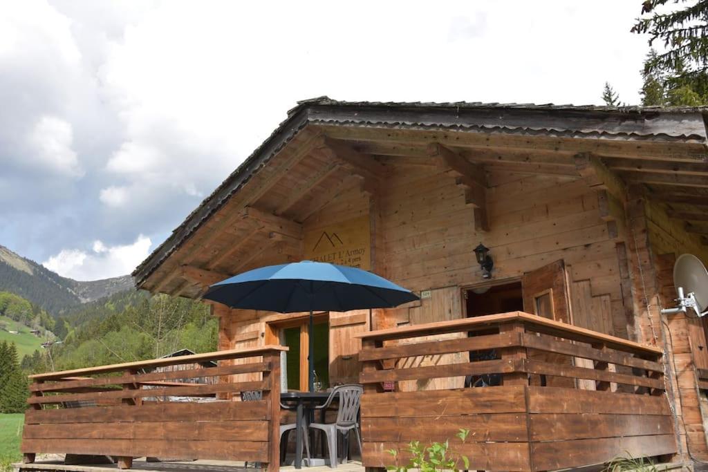 Chalet L'Armoy La Giettaz Extérieur photo
