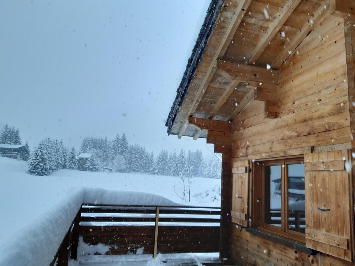 Chalet L'Armoy La Giettaz Extérieur photo