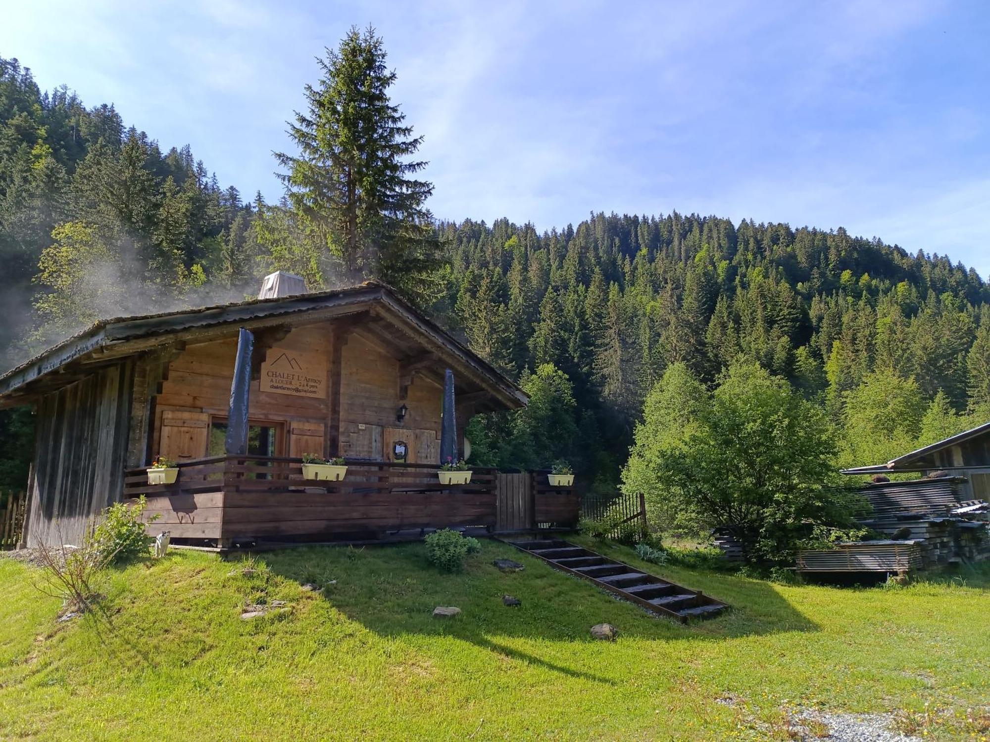 Chalet L'Armoy La Giettaz Extérieur photo